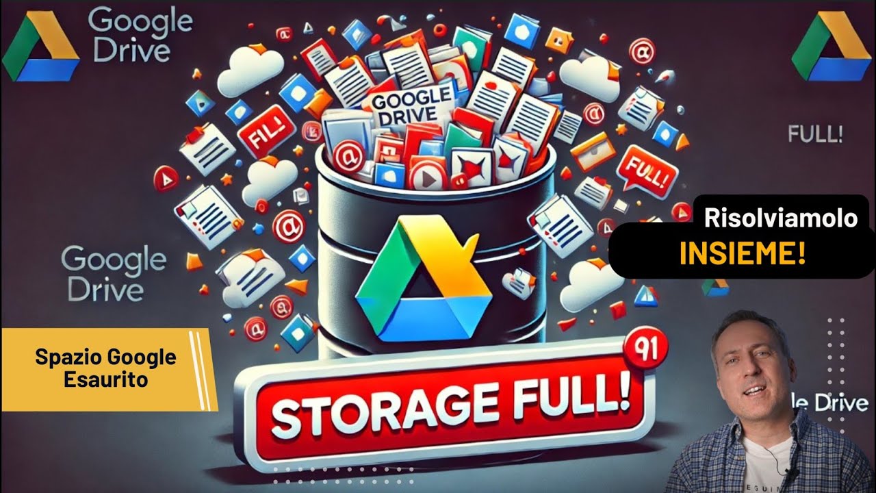 SPAZIO GOOGLE ESAURITO? ECCO LA SOLUZIONE!