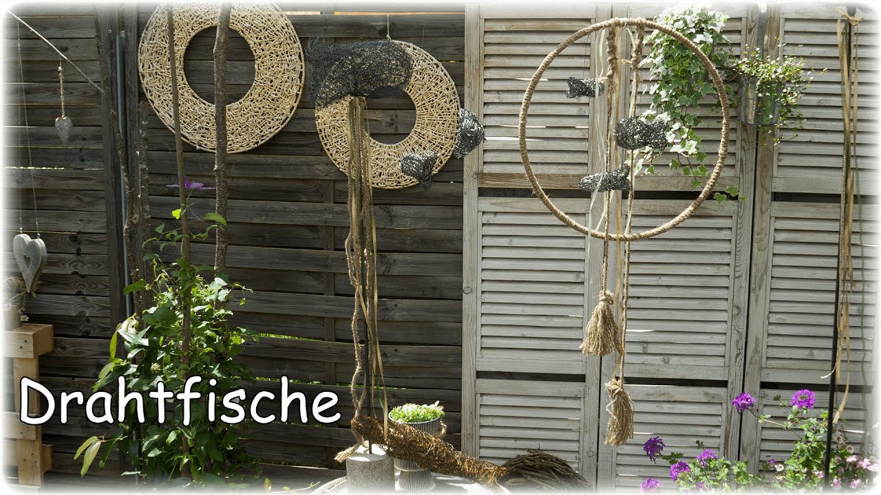 Gartenstecker|Drahtfische🐟