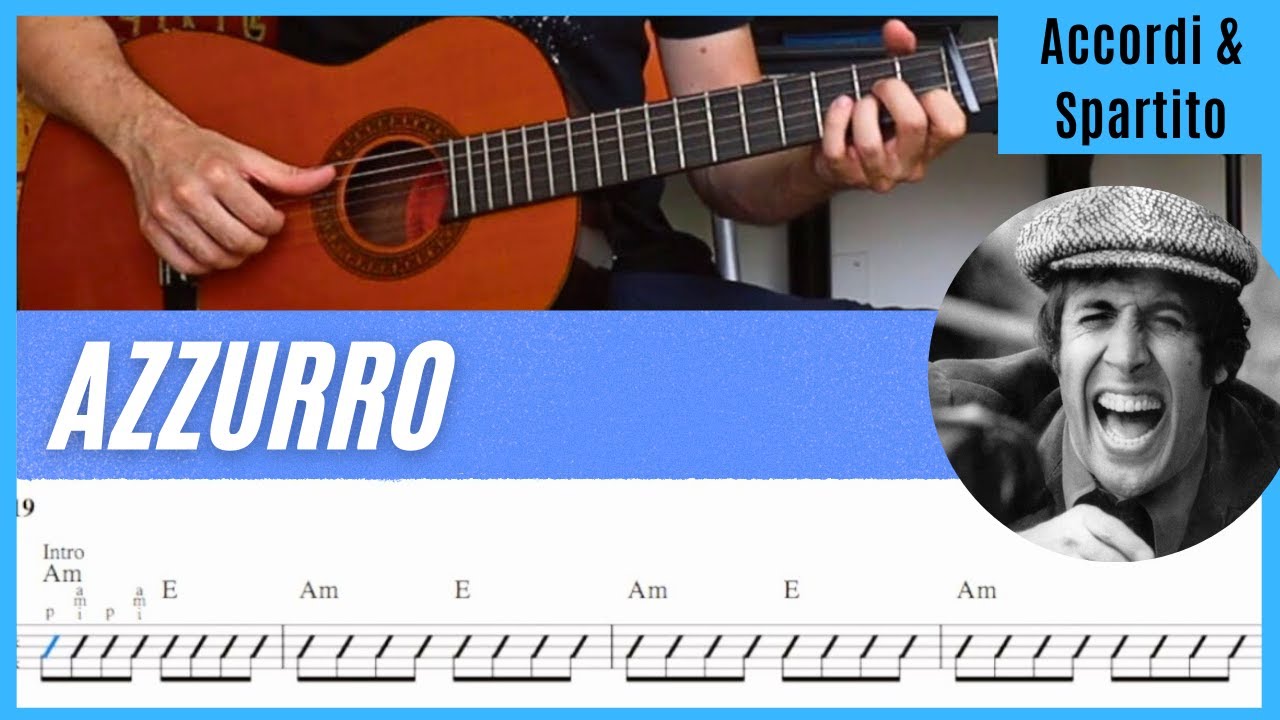 Azzurro | Celentano | Accordi Chitarra