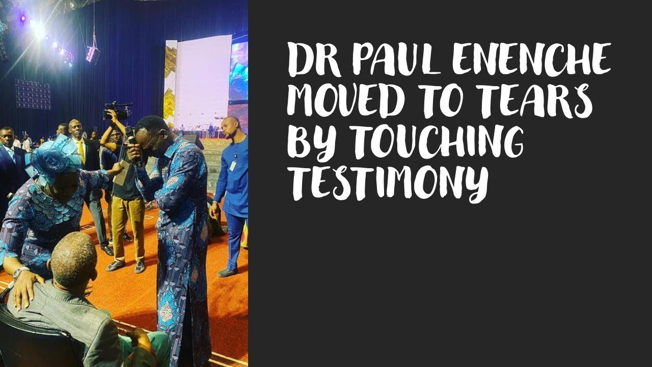 Посмотрите, как доктор Пол Эненче плачет, слушая это трогательное свидетельство