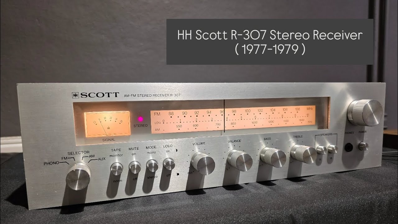 HH Scott R-307 Stereo Receiver ( 1977-1979 )