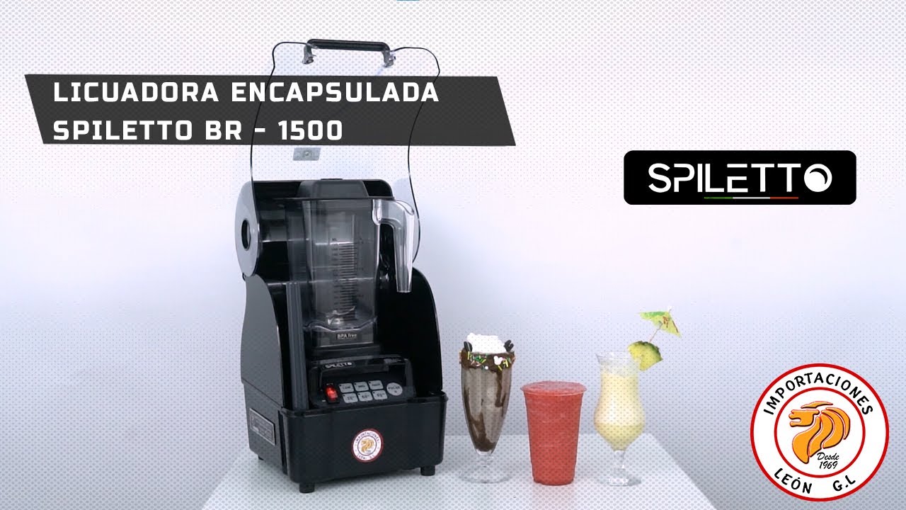 LICUADORA ENCAPSULADA SPILETTO BR - 1500 / IMPORTACIONES LEON G.L