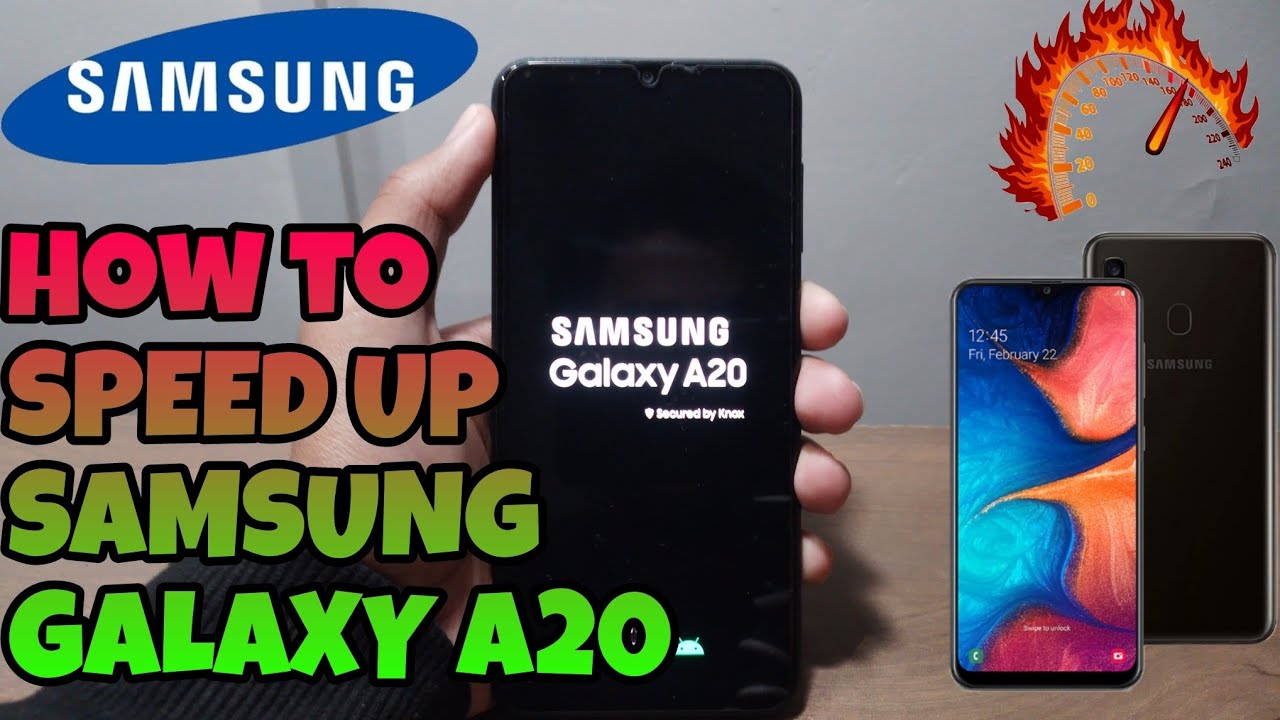 How to SPEED UP SAMSUNG GALAXY A20/A20s & Improve Performance