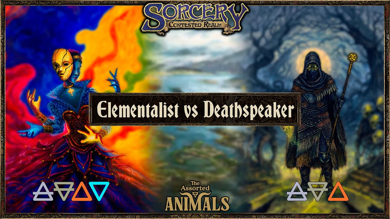 ELEMENTALIST (💨 /🪨/🔥/💧) vs DEATHSPEAKER (💨 /🪨/🔥), Sorcery: Contested Realm Gameplay