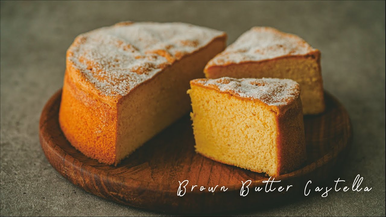 Brown Butter Castella Cake｜Ohyoo Cooking