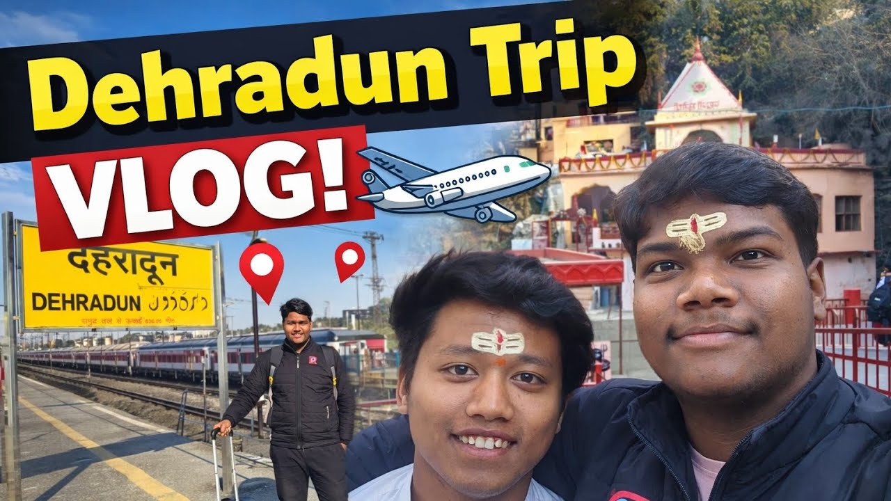 Dehradun poch gya ☺️ | kha kha ghuma ?