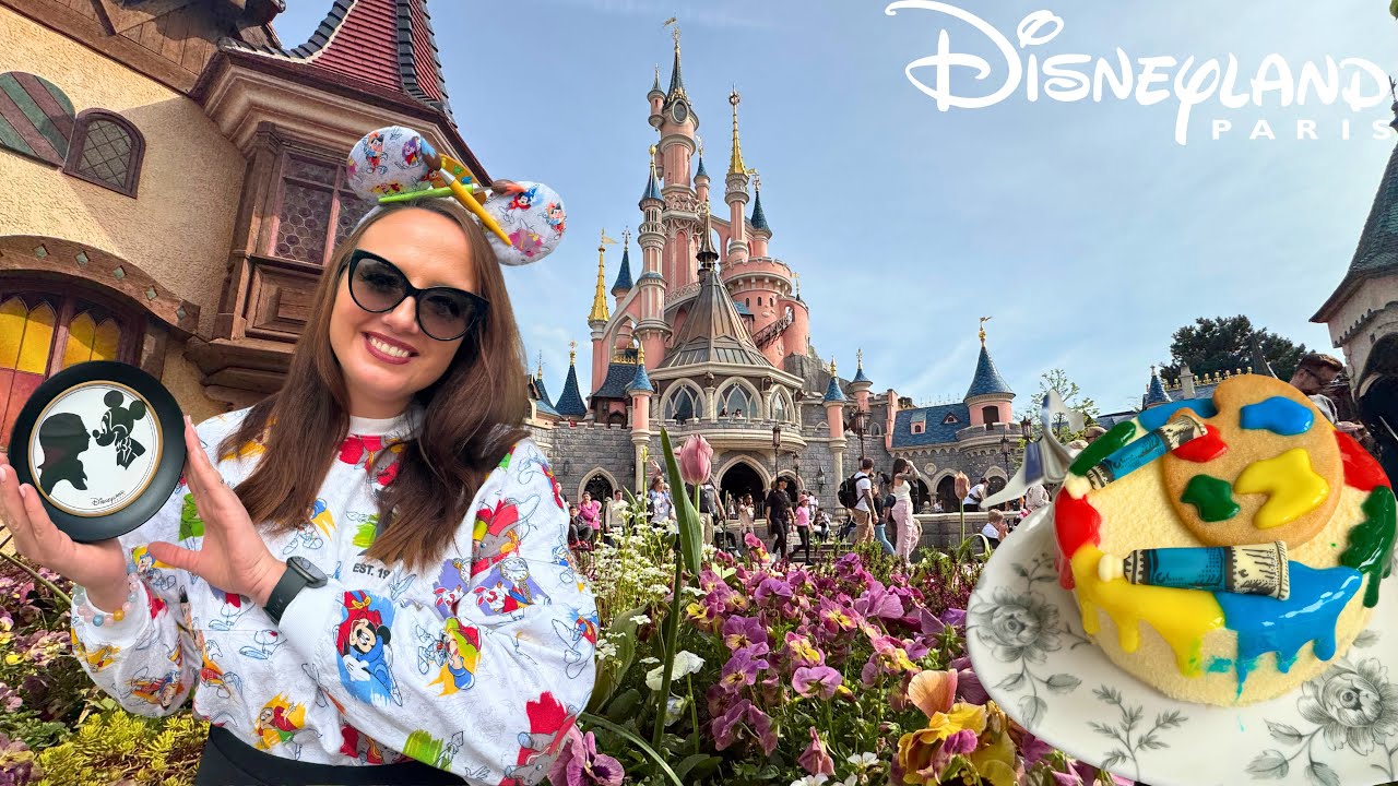 Disneyland Paris Vlog April 2024  - Scherenschnitt & Test vom neuen Kuchen & neuen Nudeln!