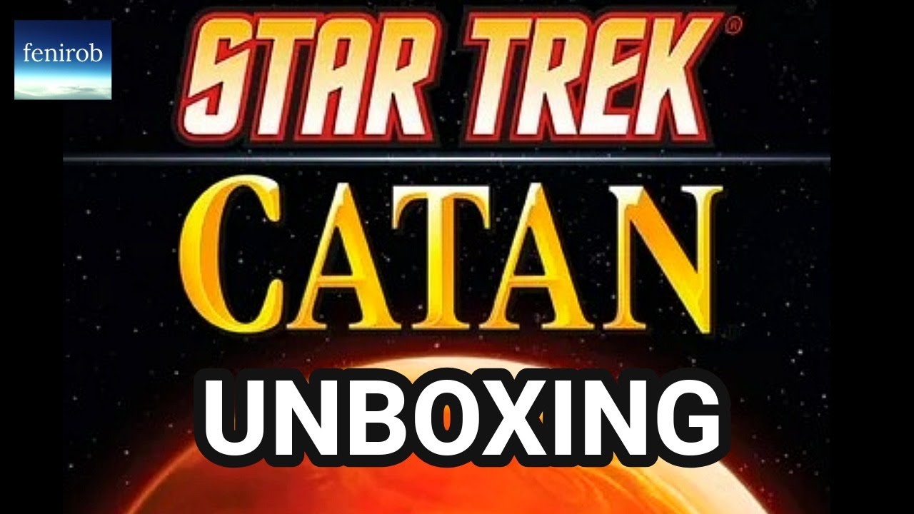 Star Trek: Catan Board Game | Unboxing (No Talking)