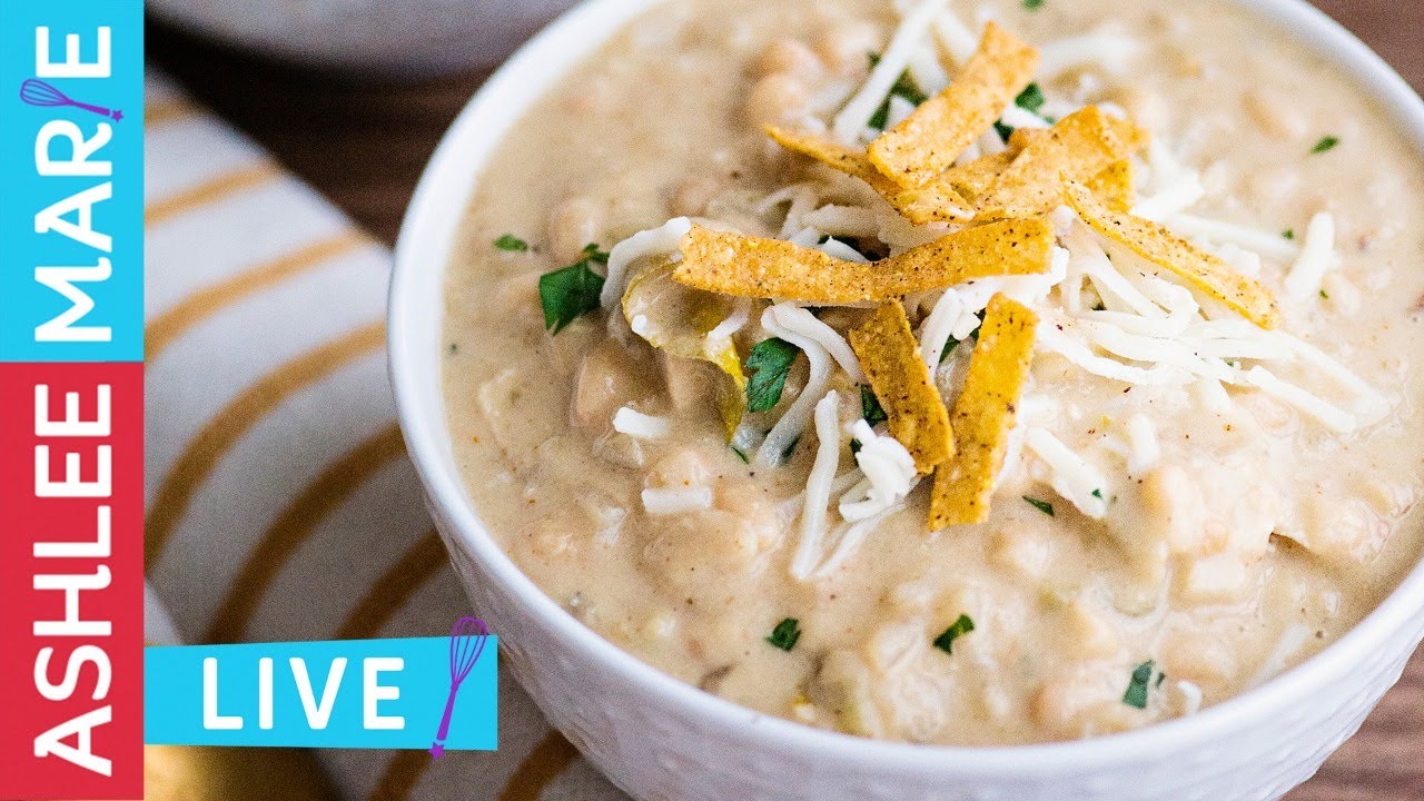 White Chicken Chili and Cornbread Recipes - LIVE