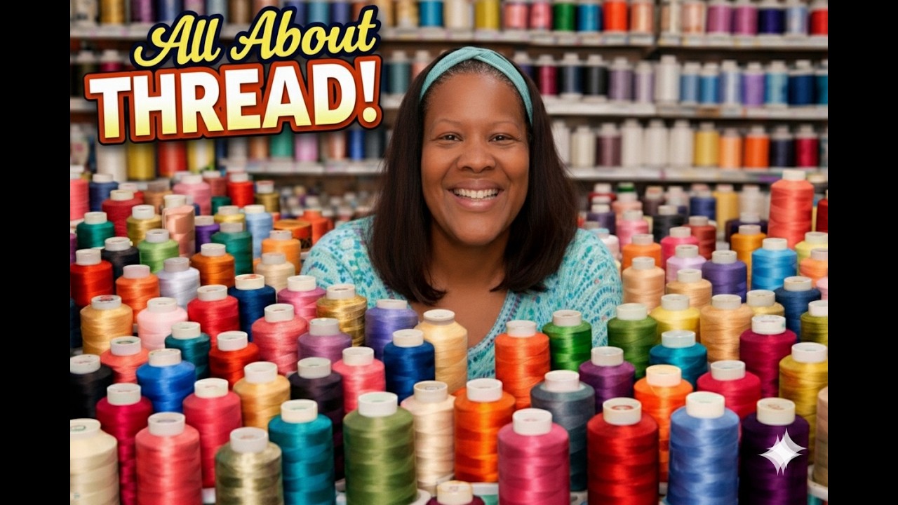 Основы вышивки: нитки, толщина и что я использую на практике.