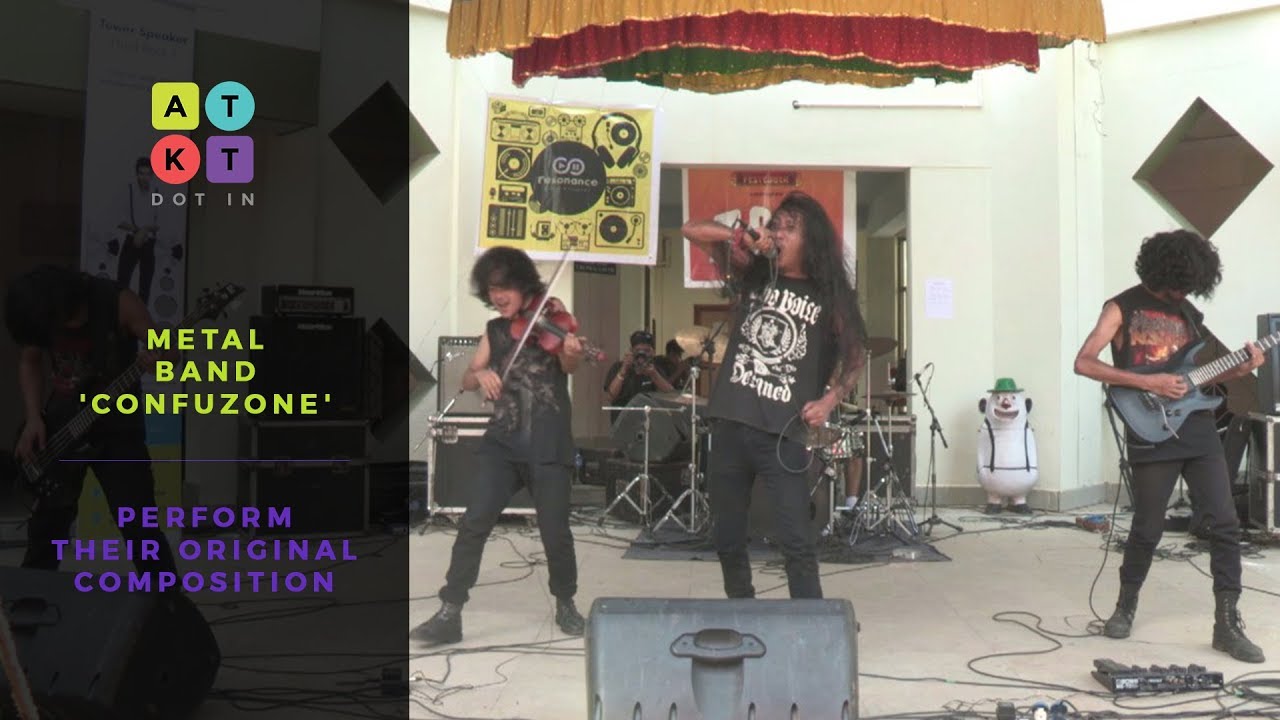 Metal Band 'Confuzone' Perform their Original Composition | Festember 2017
