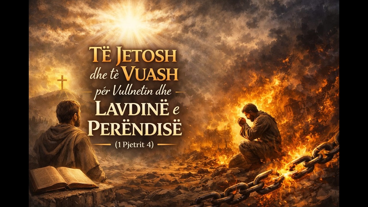 Te Jetosh dhe Te Vuash per Vullnetin e Perendise (1 Pjetrit 4)