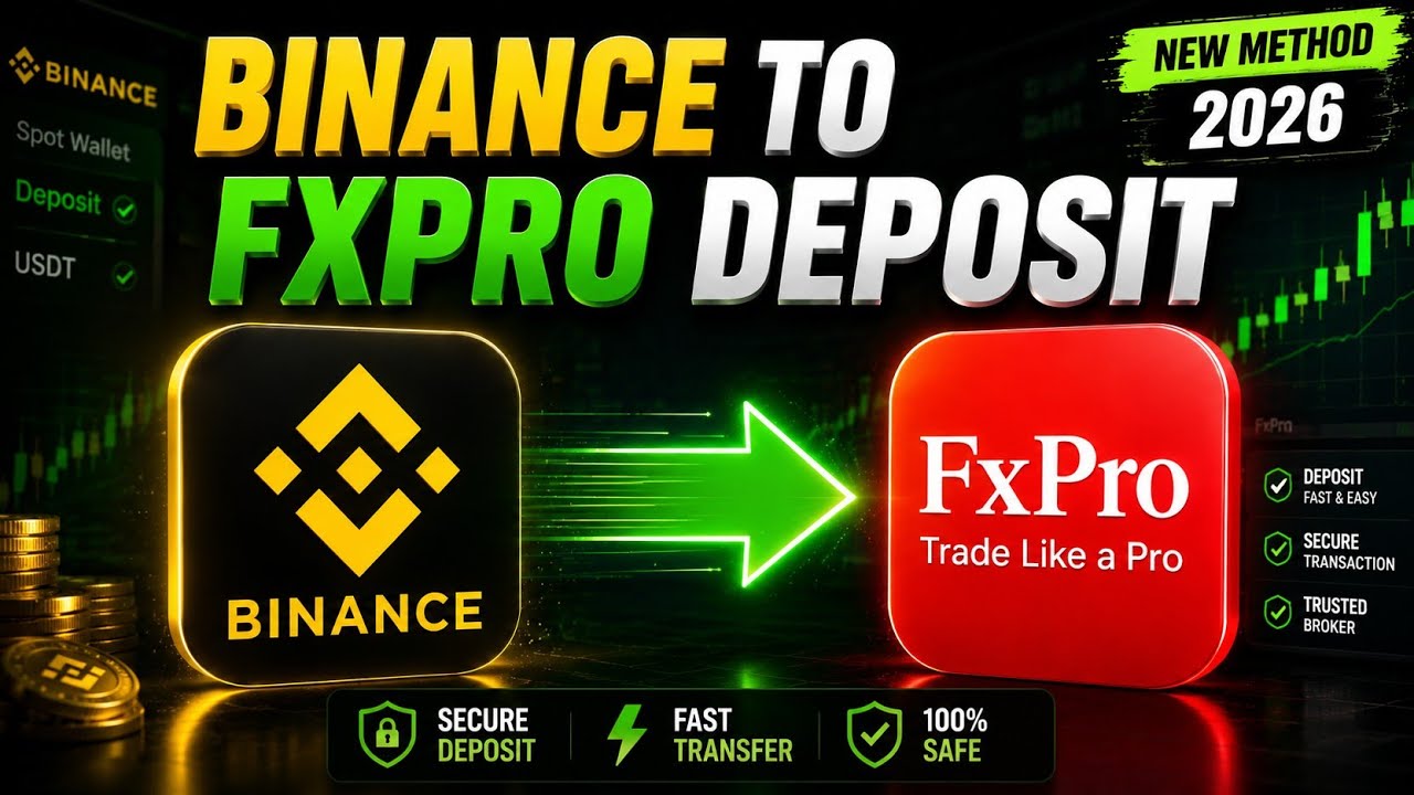 Binance to FXPro USDT Deposit / How to Transfer USDT from Binance to FXPro (New Method)