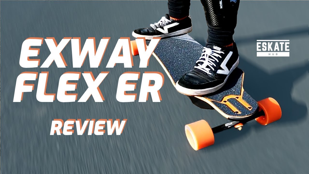 The Most Comfortable Commuter Electric Skateboard - Exway Flex ER Review