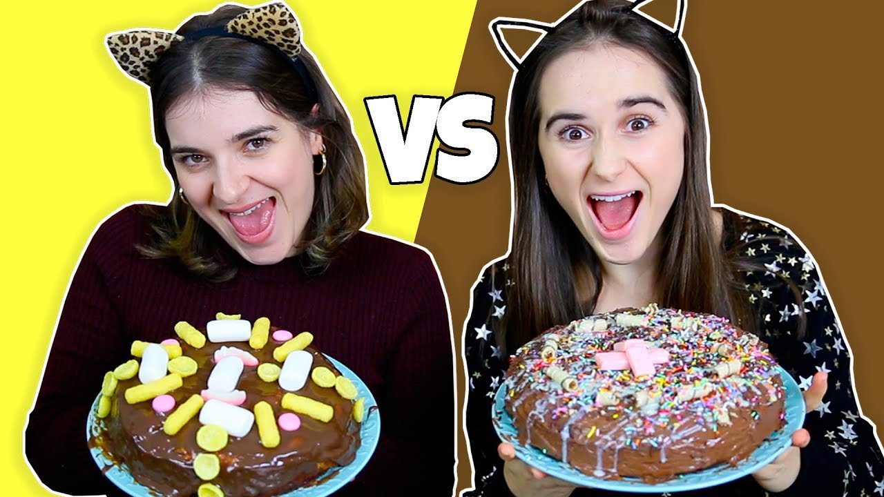 DESAFIO BOLO DE BAUNILHA vs. BOLO DE CHOCOLATE!