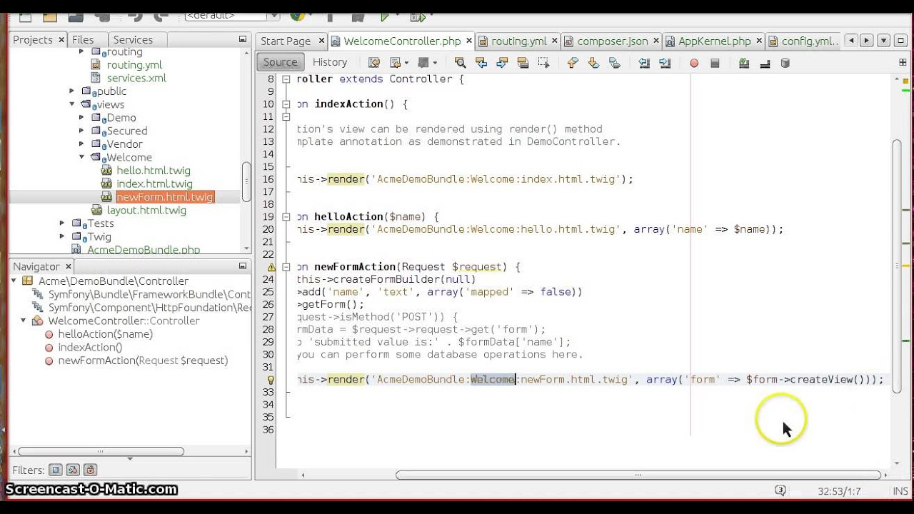 How To Create Simple Forms in Symfony