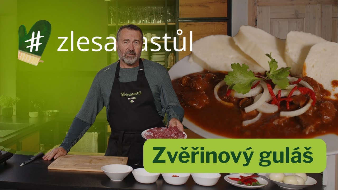 Lesnický guláš ze siky – dobrou chuť!