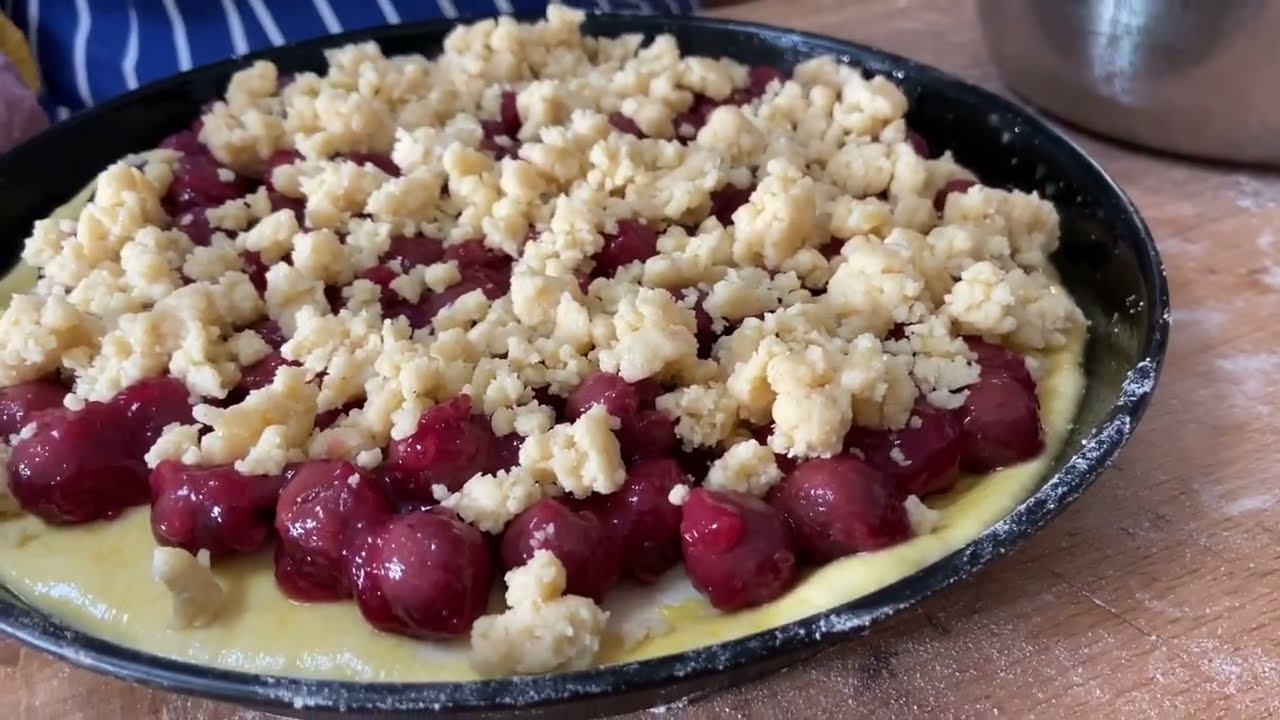 Backen mit Oma Agnes „Kirschstreusel“
