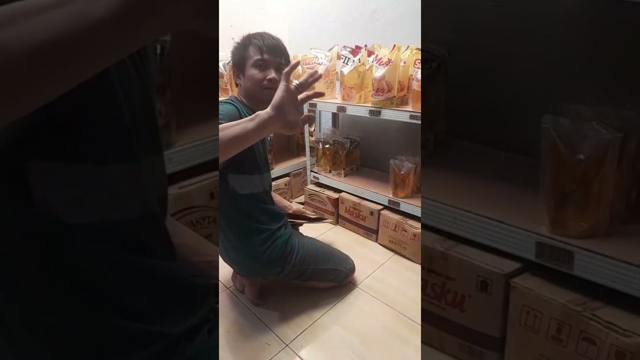 Bikin usaha toko minyak goreng mini didalam rumah.episode2.
