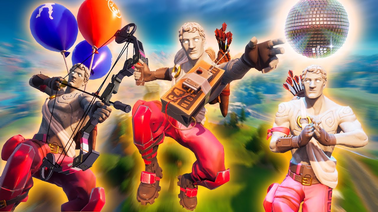 弓、C4、ブギー、レガシーで一番強い武器を使え！！！ - フォートナイト