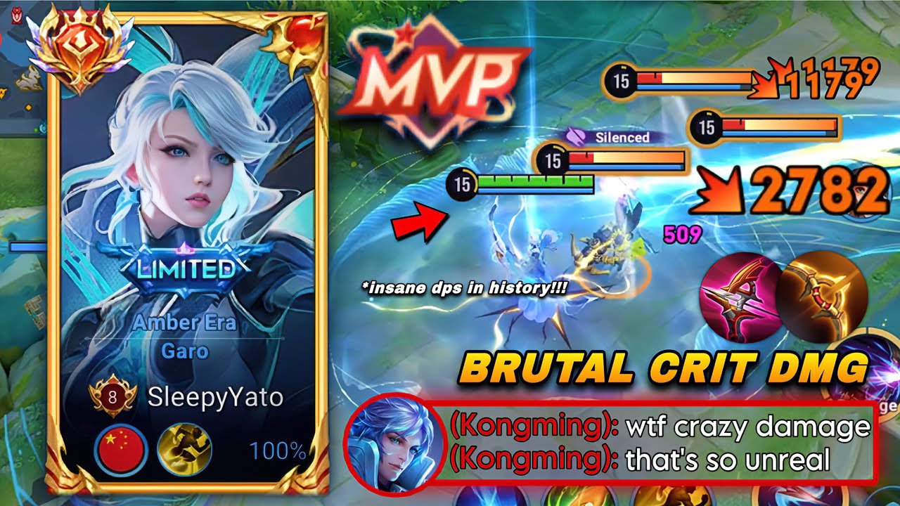 CHINA GARO BRUTAL CRIT DAMAGE UNLEASHING HER FULL POTENTIAL IN FARM LANE! | GARO BUILD & ARCANA