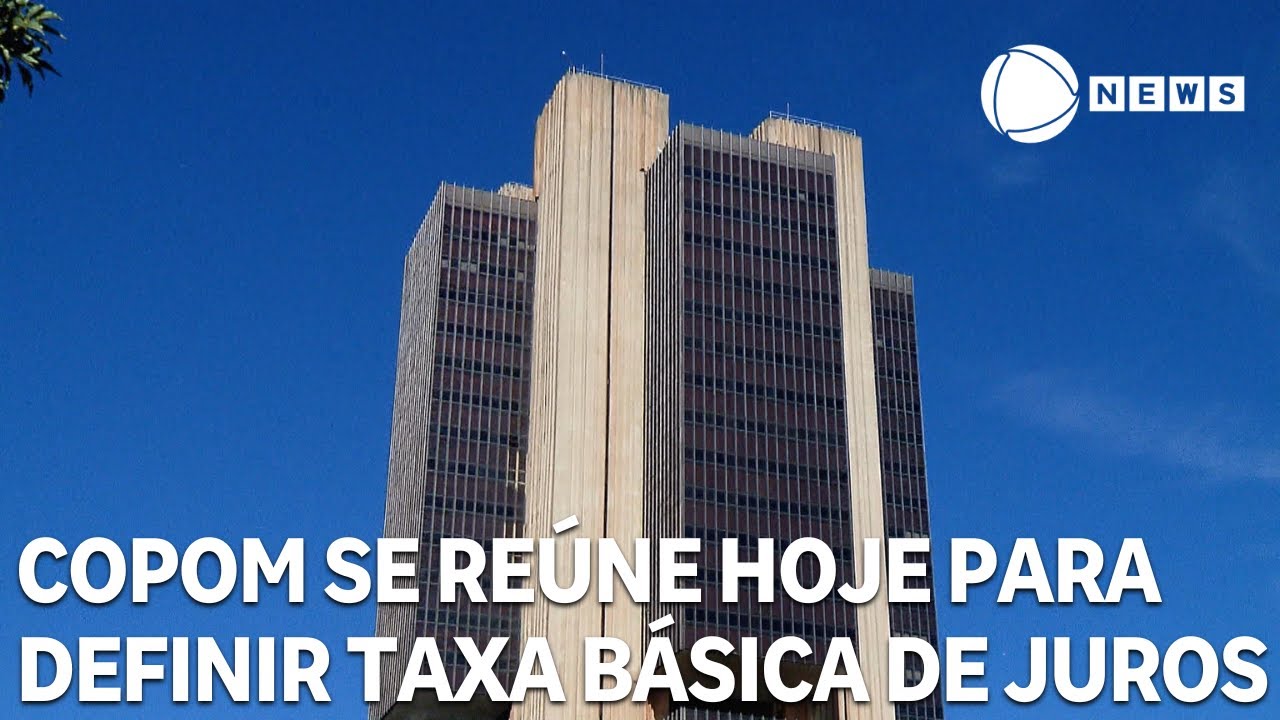 Copom se re&uacute;ne hoje para definir taxa b&aacute;sica de juros