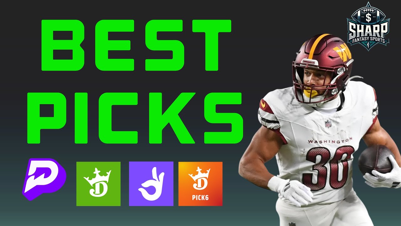 Best NFL Player Props for Sunday! | PrizePicks Today | Dabble Plays Today | Free NFL Picks
