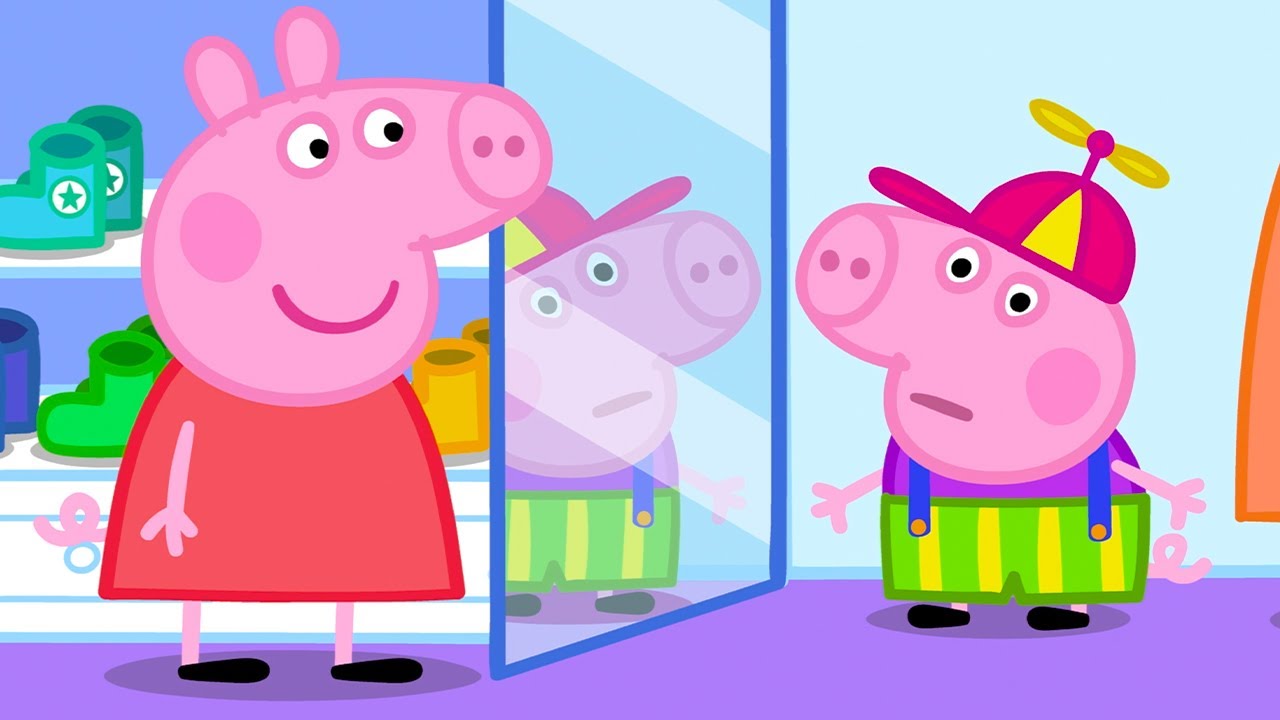 Compras de roupas para George | Peppa Pig Português Brasil Episódios Completos