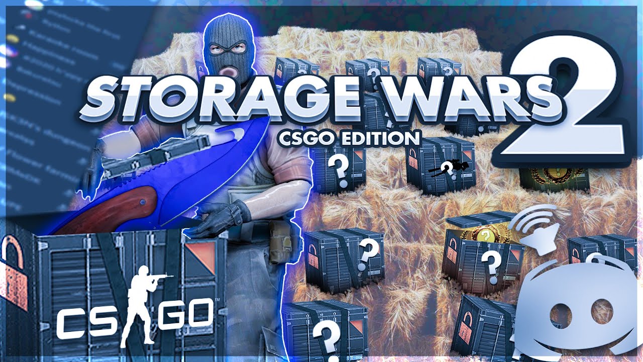 Pick the right storage unit and win a CSGO KNIFE! (sapphire edition)