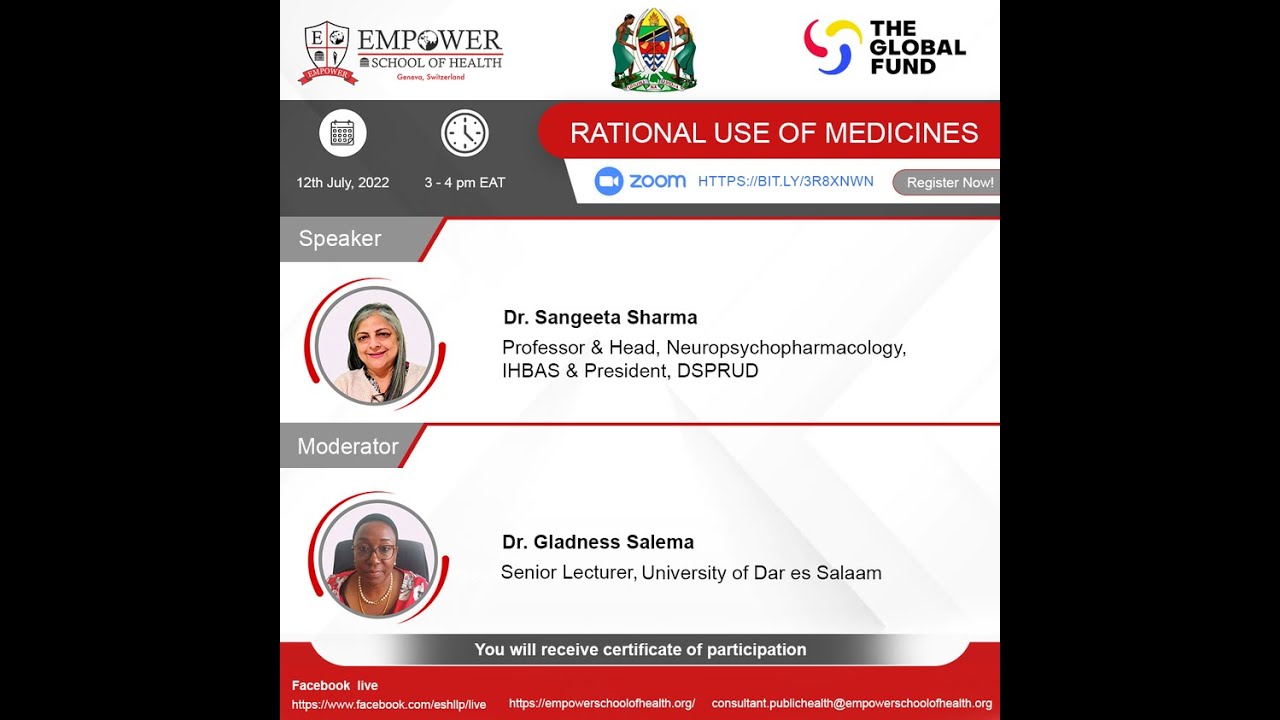 Webinar On Rational Use Of Medicines