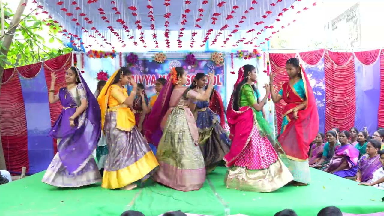 Performance from Divya High School Sports Day 2025–26. 9th EM 1