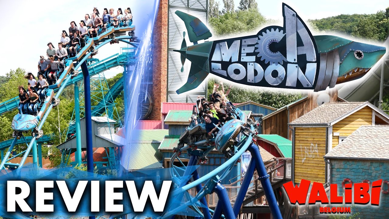 [Review] Mecalodon - NEU 2025! Neue PROTOTYP-ACHTERBAHN! | Walibi Belgium 🇧🇪