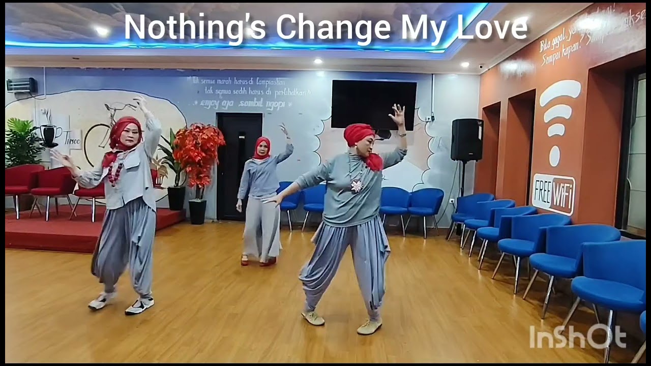 Nothing's Change My Love Line Dance - Chor : Lina Vian (INA) & Anyelir Class (NZ) - Demo Ning's LD 