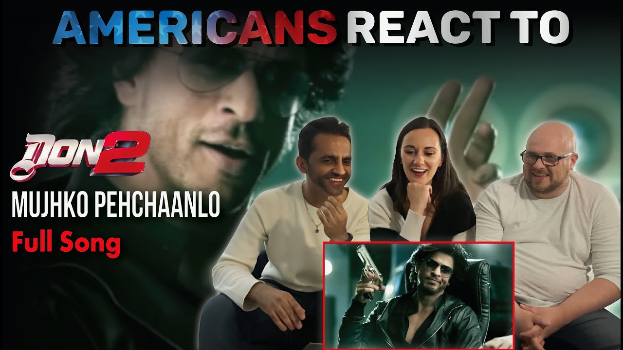 Don 2 - Mujhko Pehchaanlo Song Reaction by New Yorkers | Shah Rukh Khan&rsquo;s Iconic Swag!