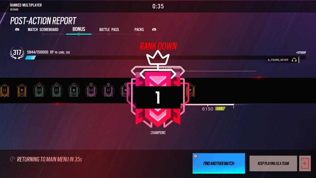 CHAMPION in Operation Crystal Guard - Rainbow Six Siege