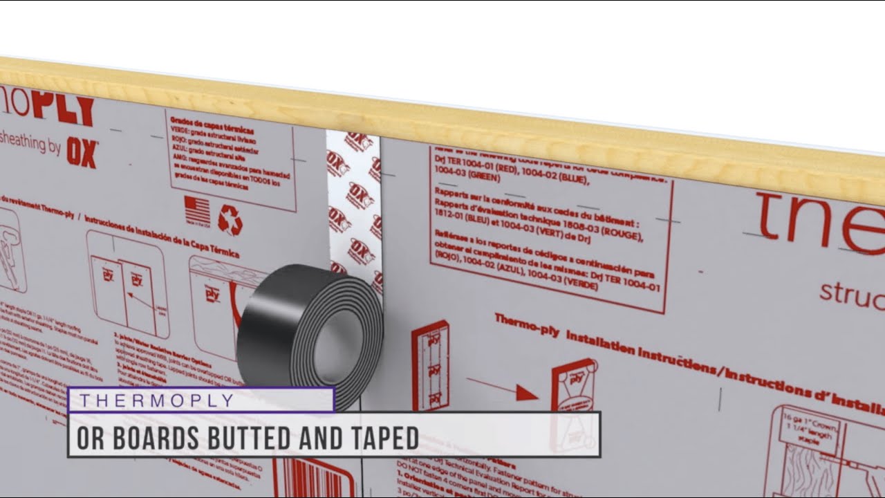 Ox ThermoPLY® Structural Sheathing