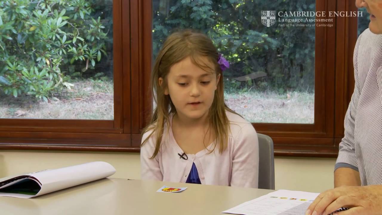 Cambridge English  Starters - Sample