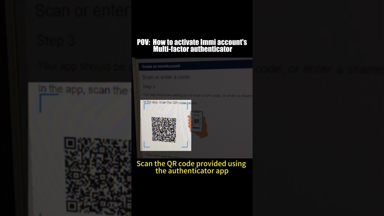 POV: How to set up Multi-Factor Authenticator for your Immi account