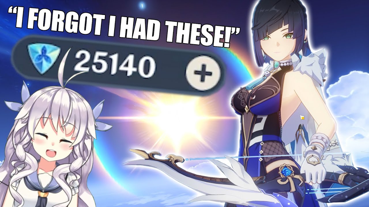 Imagine being this much of a whale... (Genshin Impact)