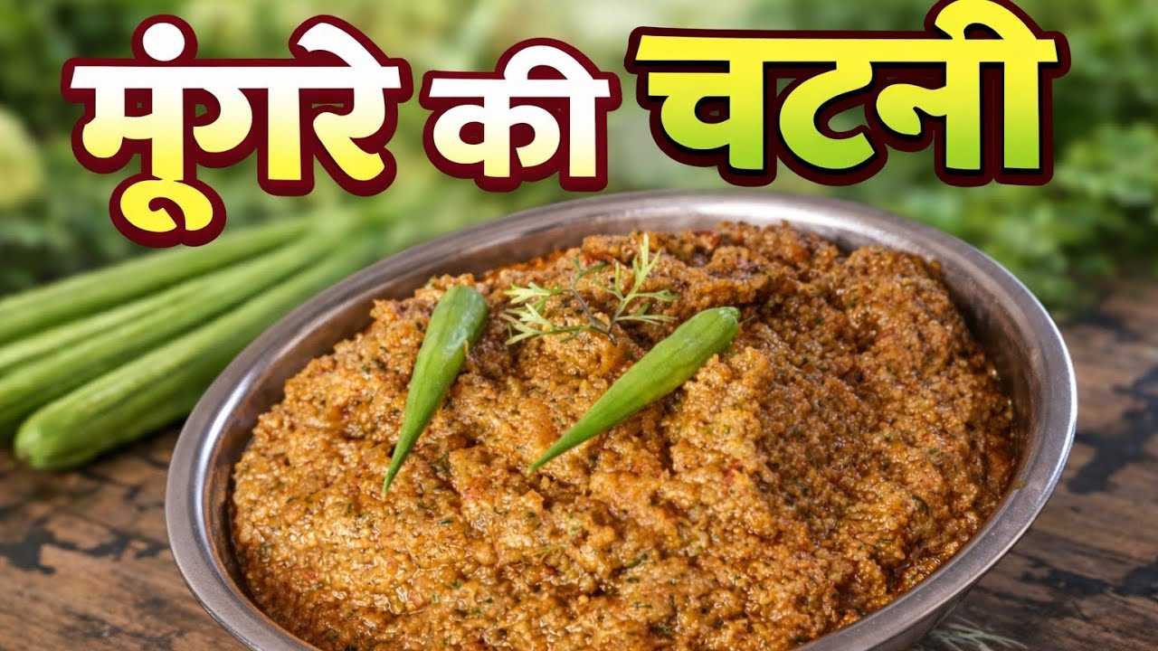 Mungre Ki Chutney with Onion Tomato | Chatpati & Easy Recipe 🌿 #mungrachutney #explore 