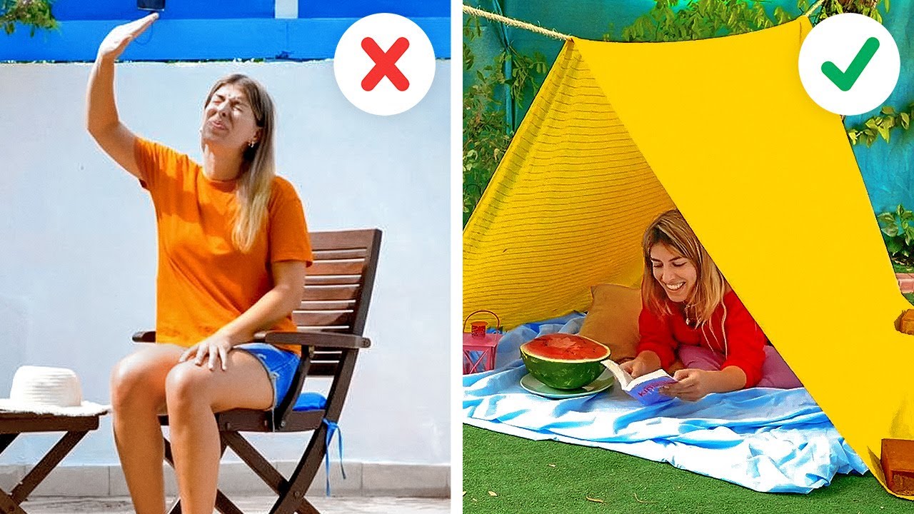 28 SUMMER OUTDOOR LIFE HACKS THAT WILL CHANGE YOUR LIFE