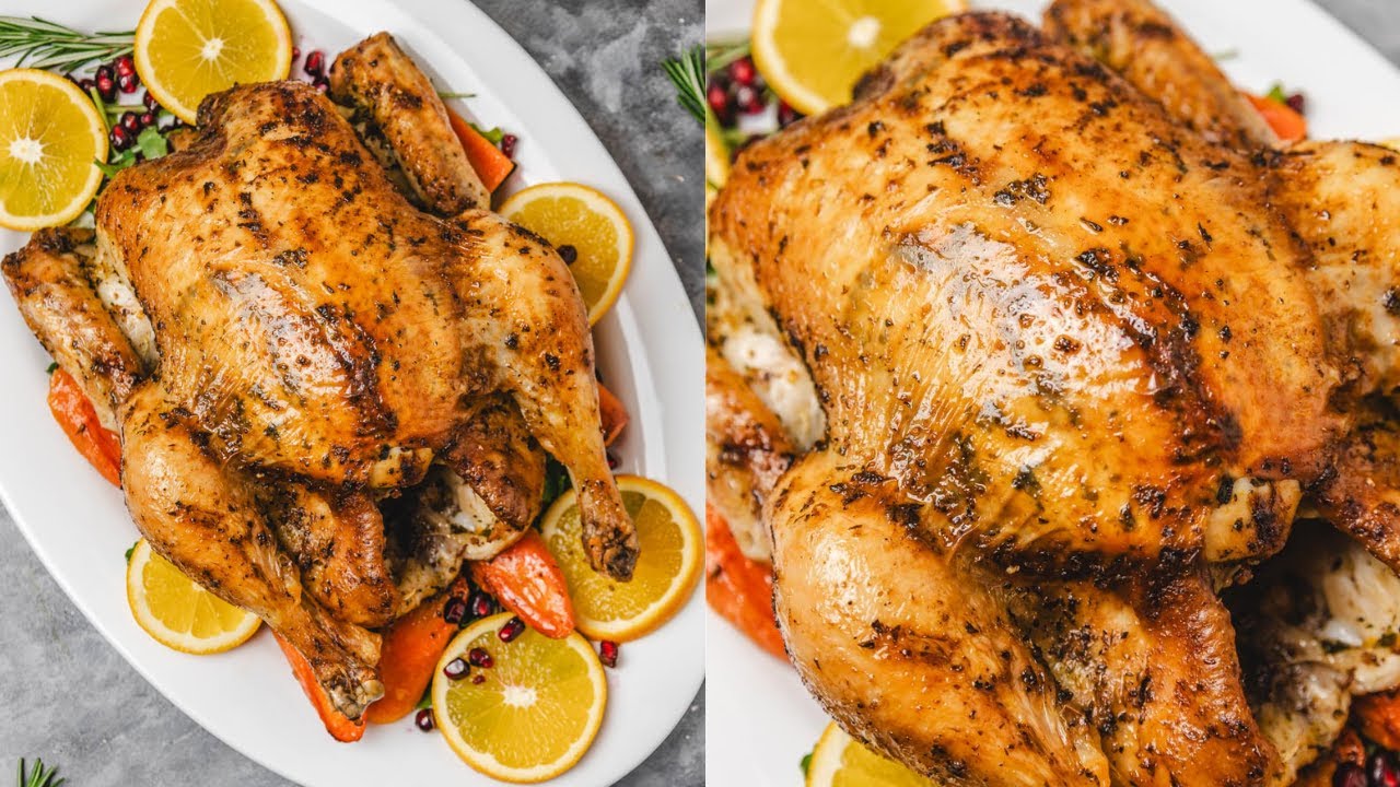 Christmas Chicken (Perfect ROAST CHICKEN)