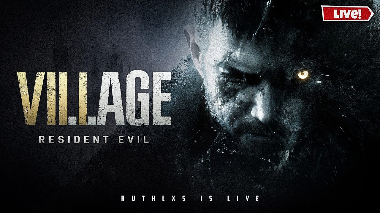 🔴 SURVIVING MY FIRST NIGHT IN THE VILLAGE | RESIDENT EVIL VILLAGE LIVE