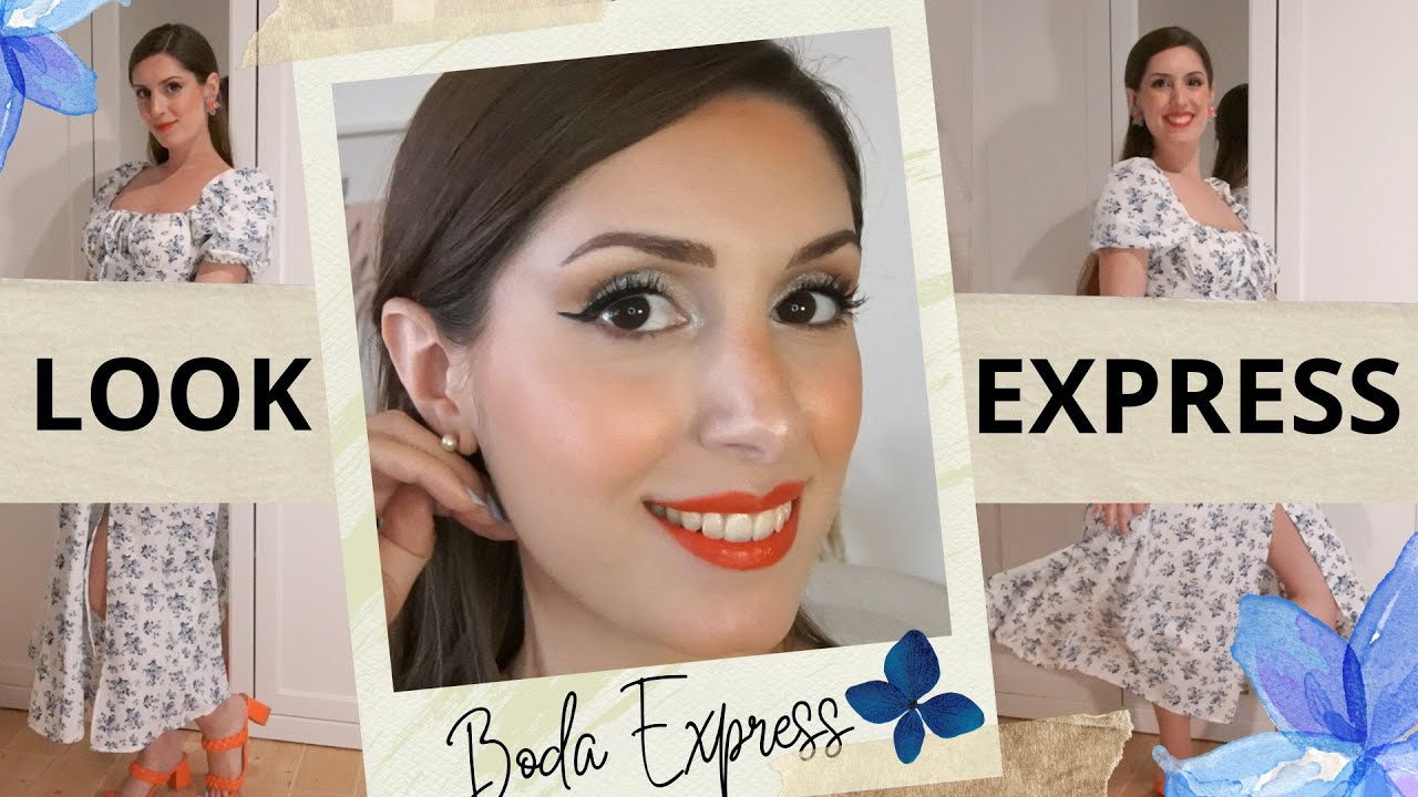 LOOK EXPRESS PARA BODA EXPRESS | Look de SHEIN y maquillaje LOW COST | ARREGLATE CONMIGO
