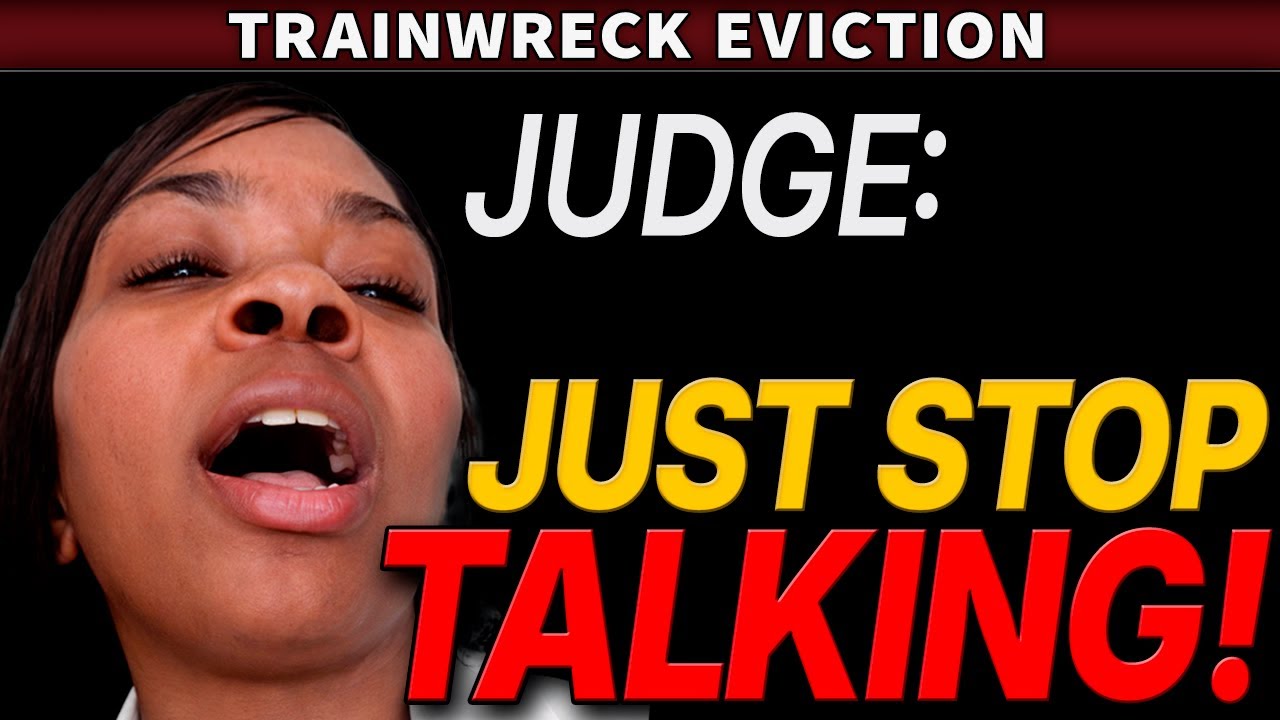 Off The Rails Until The Judge Shut Her Down