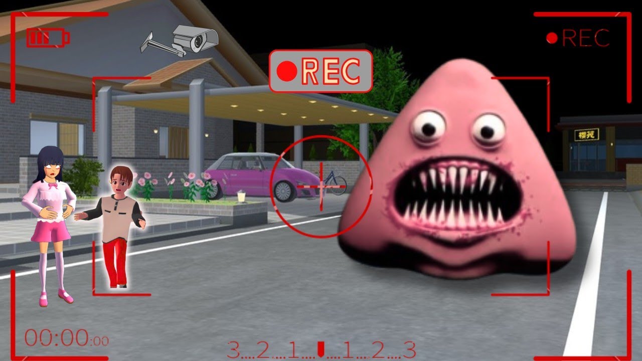 YUTA MIO PANIK CCTV MEREKAM POW MENYERAMKAN DI KOTA SAKURA #sakuraschoolsimulator DRAMA