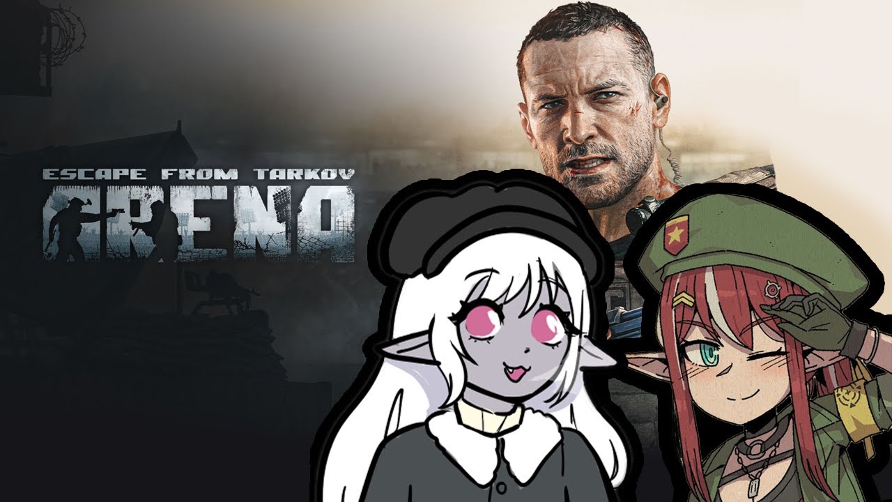 【 TARKOV 】CUTE girl teaches me how to play tarkov!