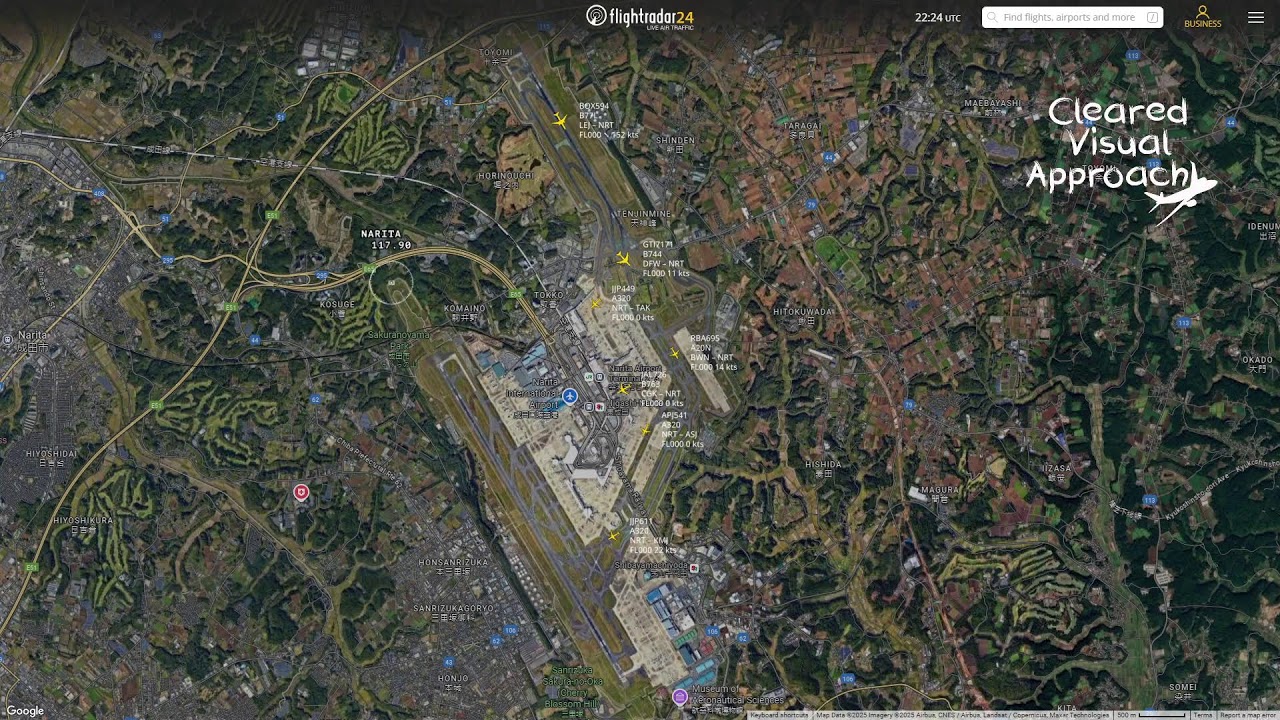 Tokyo Narita RJAA Flightradar24 Livestream with Tower Live Air Traffic Control 15/08/2025