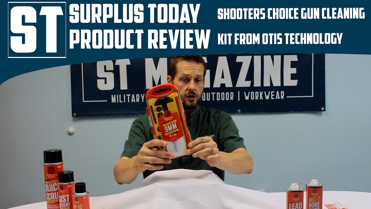 ST Magazine | Product Review | Shooter's Choice Gun Cleaning Kit from Otis Technology
