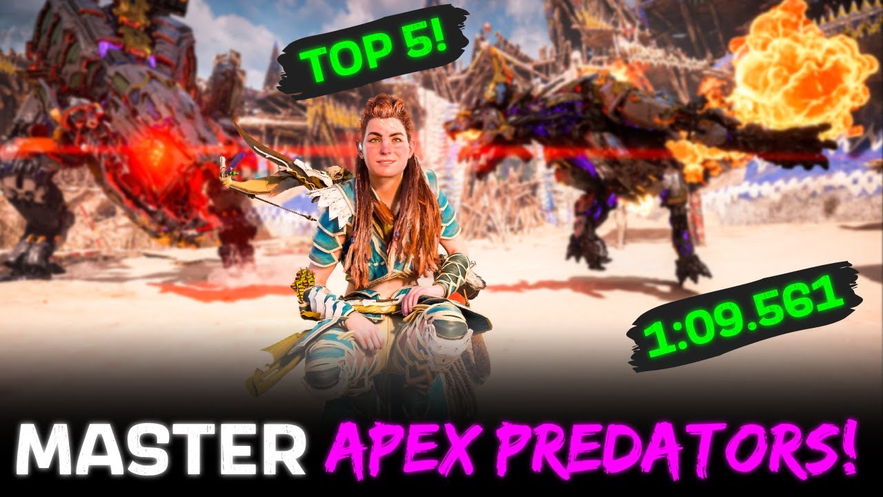 How To Beat APEX PREDATORS! | Competitive Arena Guide | Ultra Hard 4th - 1:09.561 | Forbidden West